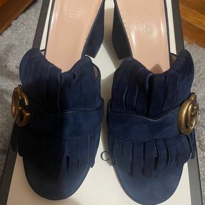 Gucci Marmont GG mules